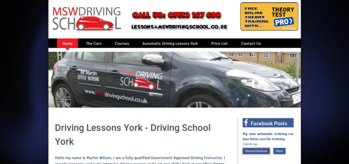 MSW driving school